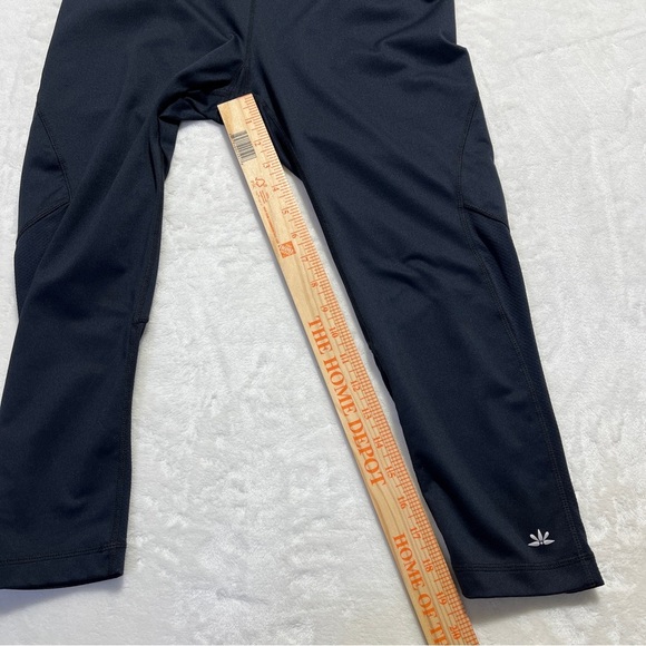 LUKKA Capri Active Leggings Womens Black/Gray Size Medium - Picture 7 of 8